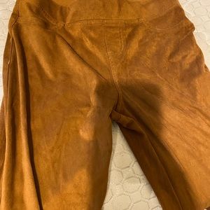 Suede pants, small